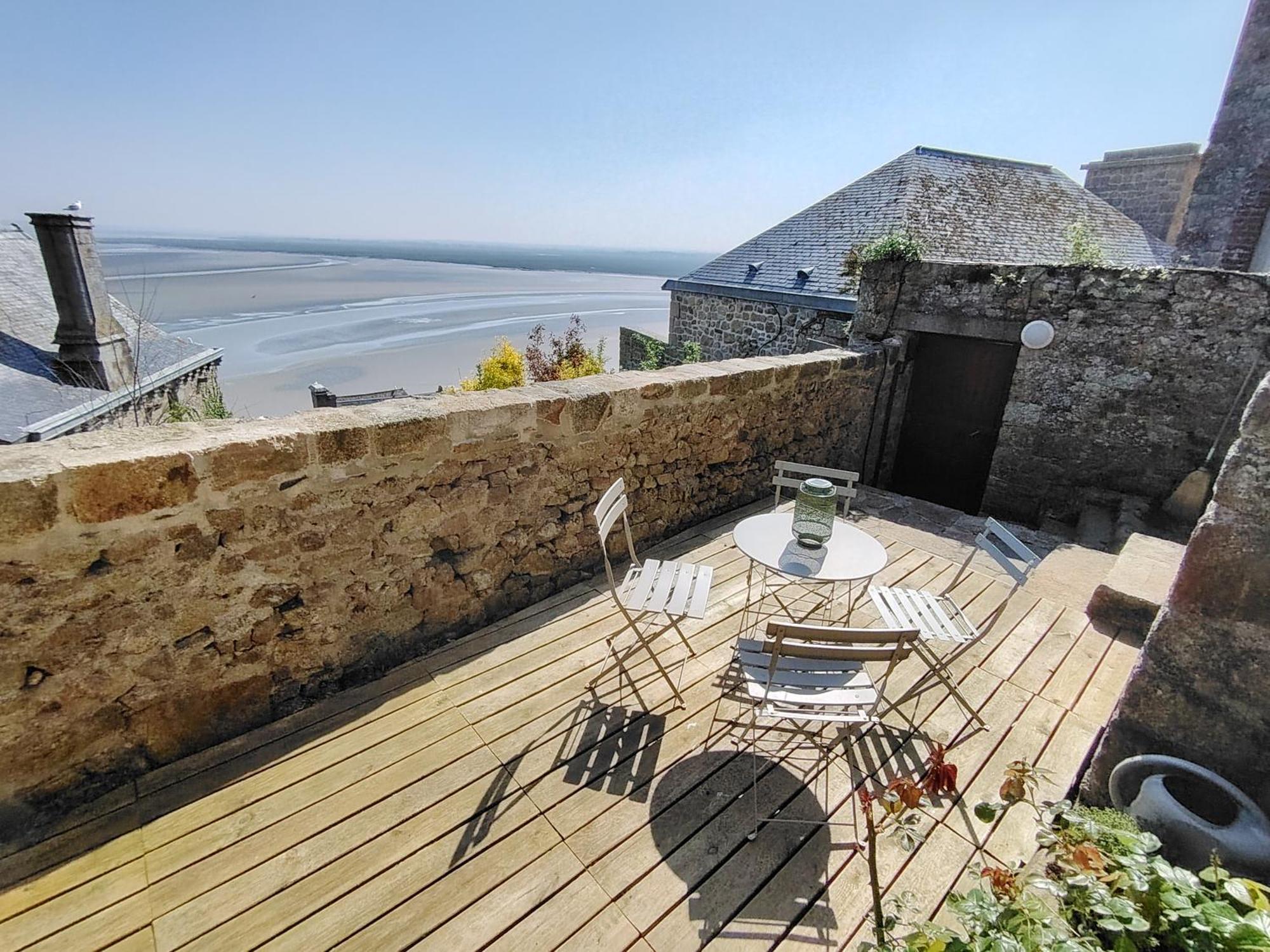 Chez Adele Villa Mont-Saint-Michel Exteriör bild